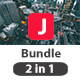 j Bundle 2 in 1 Power Point Presentation Template - GraphicRiver Item for Sale