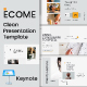 Ecome Minimal Keynote - GraphicRiver Item for Sale
