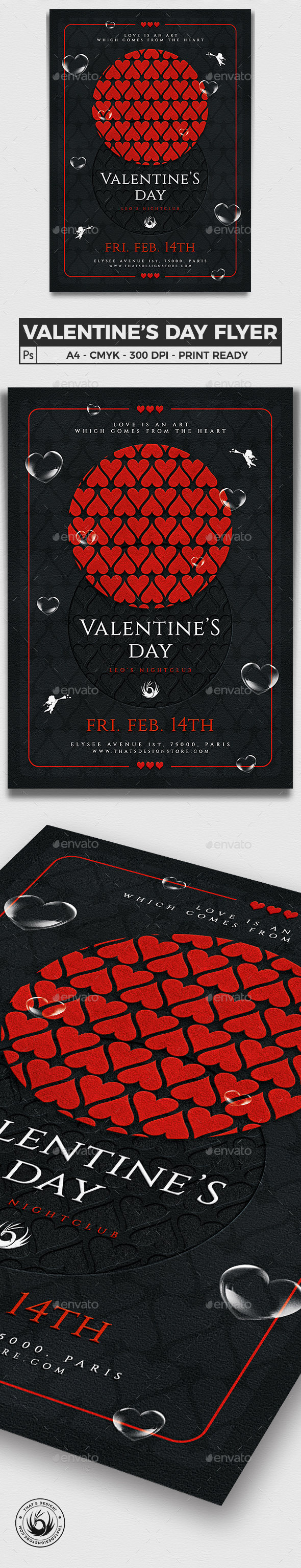 Valentines Day Flyer Template V22