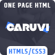 Caruvi - Personal, Portfolio & Resume One Page HTML Template - ThemeForest Item for Sale