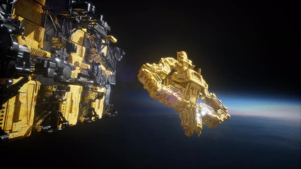 Alien Spaceship Armada Nearing Earth alt