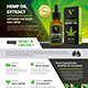 Hemp Product Flyer - GraphicRiver Item for Sale