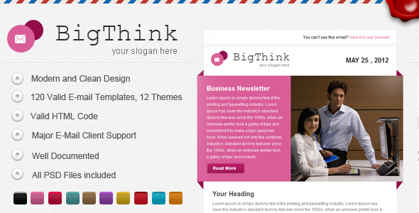BigThink E-mail Template