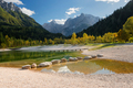 Lake Jasna in Slovenia in autumn - PhotoDune Item for Sale