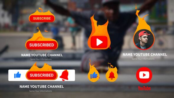 YouTube Fire Elements