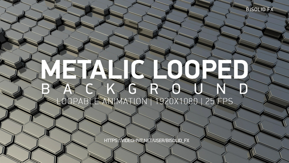 Metalic Looped Background