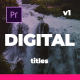 Modern Digital Titles - VideoHive Item for Sale