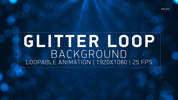 Glitter Loop Background