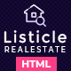 Listicle - RealEstate Listing HTML Template - ThemeForest Item for Sale