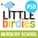 Little Birdies | Multipurpose Children PSD Template - ThemeForest Item for Sale