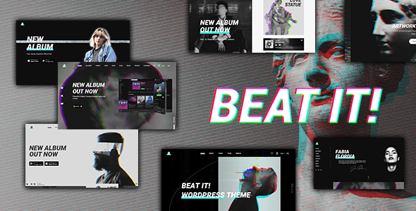 Beatit - A Modern Music WordPress Theme