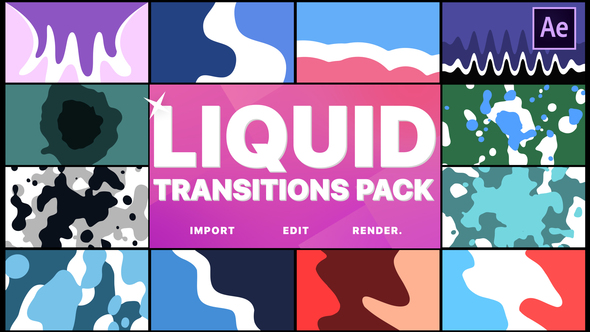 Liquid Motion Transitions | After Efects