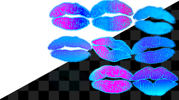 Lips Kiss Neon