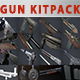 26x High-Poly Weapons Pack 3D Model Collection - 3DOcean Item for Sale