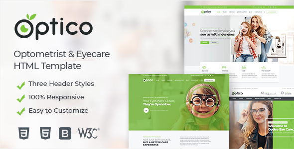 Optico | Eyecare HTML Template