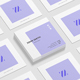 Square Business Card Mockup - GraphicRiver Item for Sale