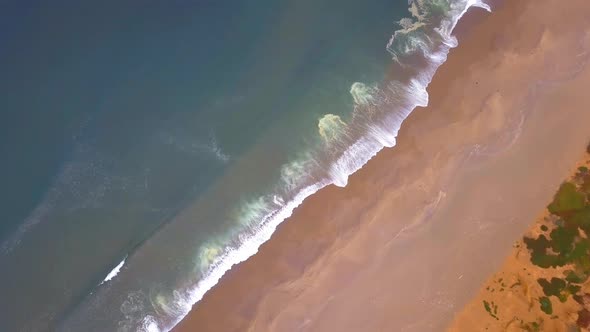 Aerial View of the Pacific Ocean