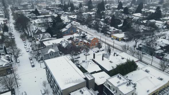 Snowy Winter Streets