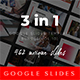 3 in 1 Multipurpose Google Slides Template Bundle(Vol.10) - GraphicRiver Item for Sale