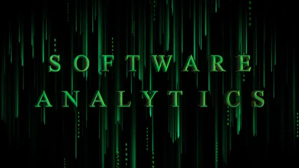 Digital Cyber Background Software Analytics