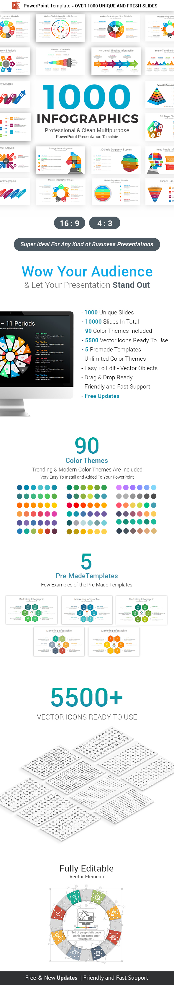 Infographics Pack PowerPoint Template