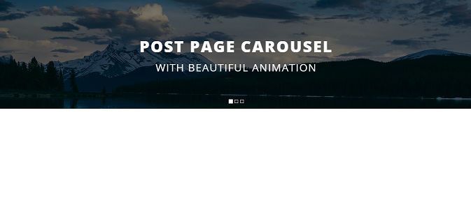 theme post carousel