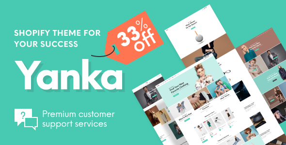 Yanka - Tema Shopify multipropósito de moda
