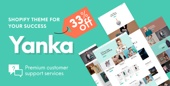 Yanka – Fashion Multipurpose Shopify Theme