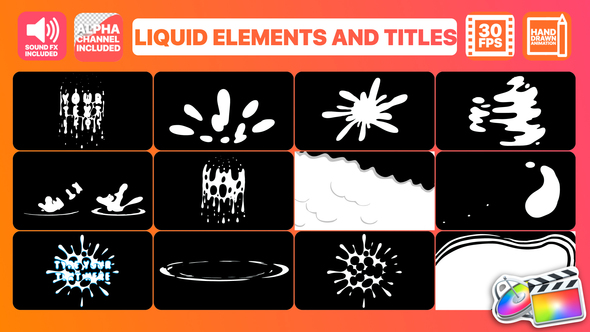 Cartoon Splash FX And Titles | FCPX alt