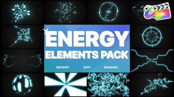 Energy Elements Pack | FCPX alt