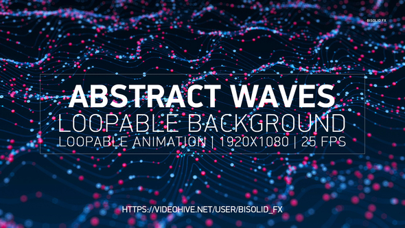 Abstract Waves Loopable Background