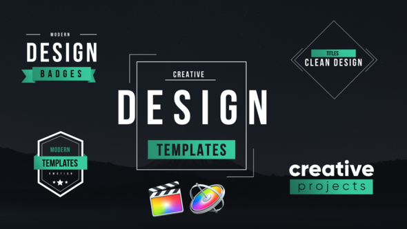 Unique Motion Titles Pack alt