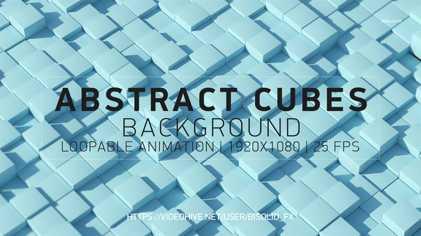 Abstract Cubes Background