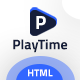PlayTime - Mobile App Landing HTML Template - ThemeForest Item for Sale