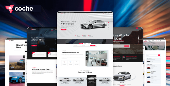 Coche - Car servicing HTML Template