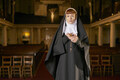 nun in church praying with rosary - PhotoDune Item for Sale