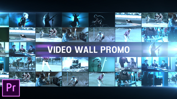 Video Wall Promo - Premiere Pro