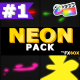 Neon Shape Elements | FCPX - VideoHive Item for Sale
