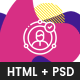 Honest - Creative Portfolio CV Resume HTML Template - ThemeForest Item for Sale