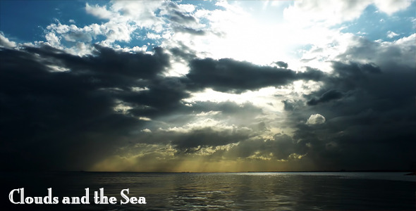 Clouds And The Sea - Timelapse