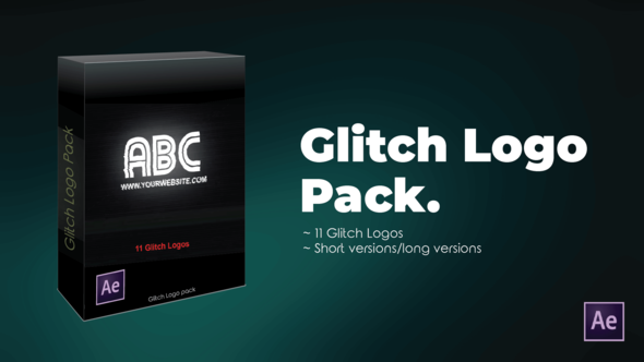Glitch Logo Pack alt
