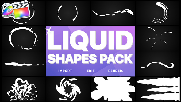 Liquid Shapes Pack | FCPX