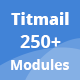 TITMAIL - Responsive Email Template (250+ Modules) + Online Stampready Builder - ThemeForest Item for Sale