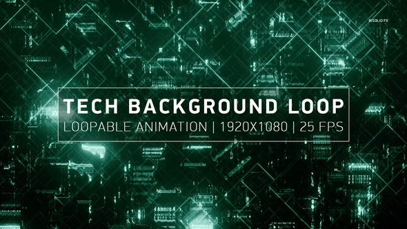 Tech Background Loop