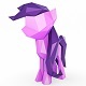 Little Pony Low Poly - 3DOcean Item for Sale