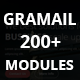 GRAMAIL - Responsive Email Template (200+ Modules) + Stampready Builder - ThemeForest Item for Sale