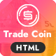 Trade Coin - Bitcoin Crypto Currency HTML Template - ThemeForest Item for Sale