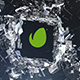 Simple Broken Glass Logo - VideoHive Item for Sale
