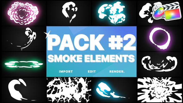 Smoke Elements Pack 02 | FCPX alt