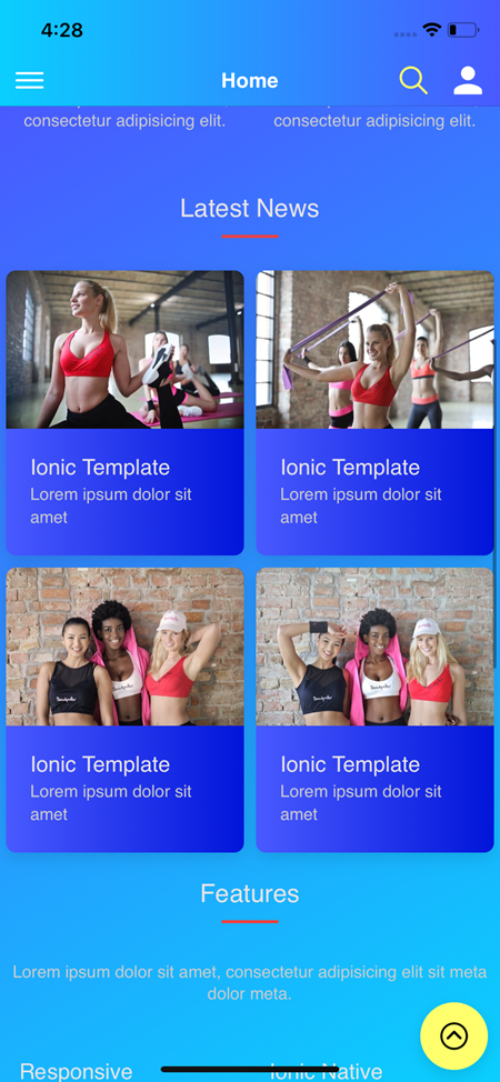 Ionic 4 High Flight UI Theme Template App Documentation